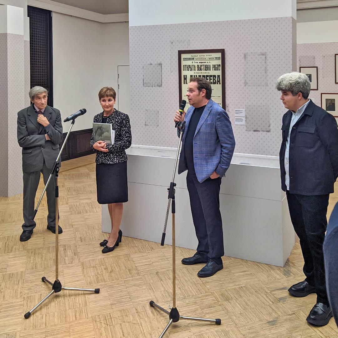Открытие выставки Николая Андреева в Третьяковской галерее