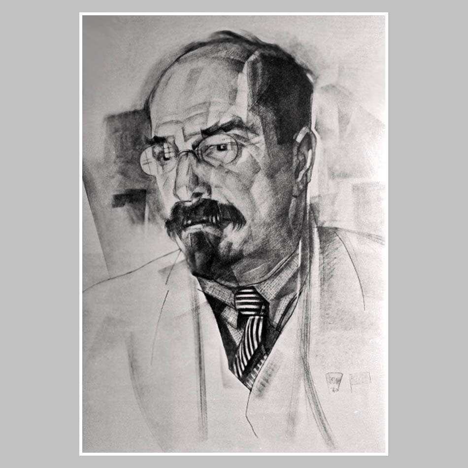 Юрий Анненков. Портрет Анатолия Луначарского. 1926