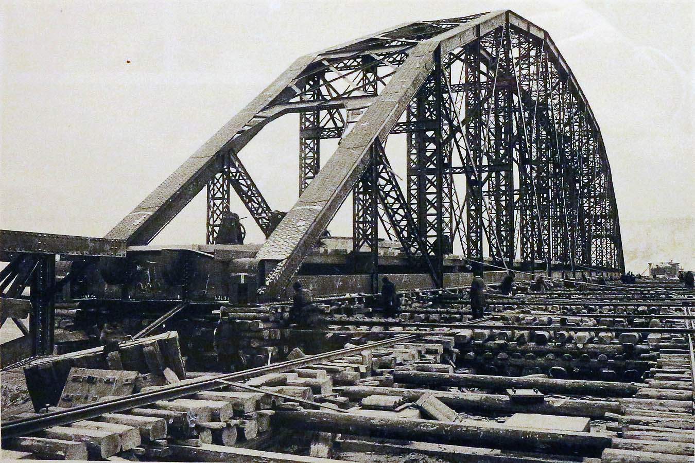 Мост через реку Енисей. 1899