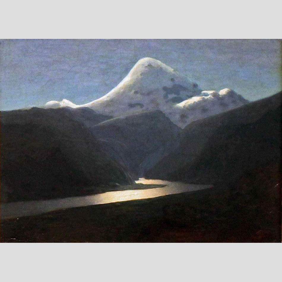 Архип Куинджи. Эльбрус. Снежные вершины. 1890-1895