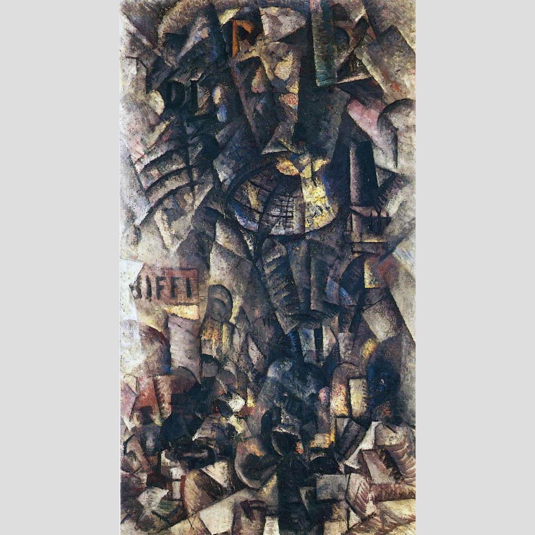 Карло Карра. Миланская галерея. 1912