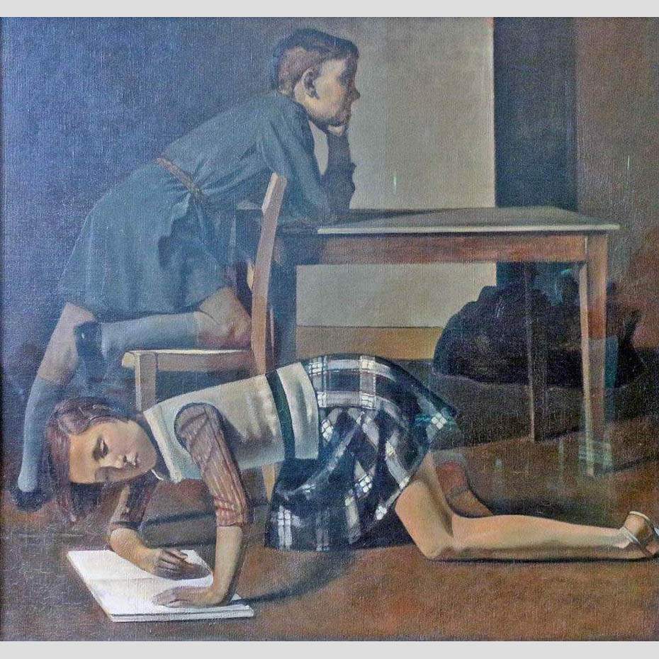 Balthus. The Blanchard Children. 1937