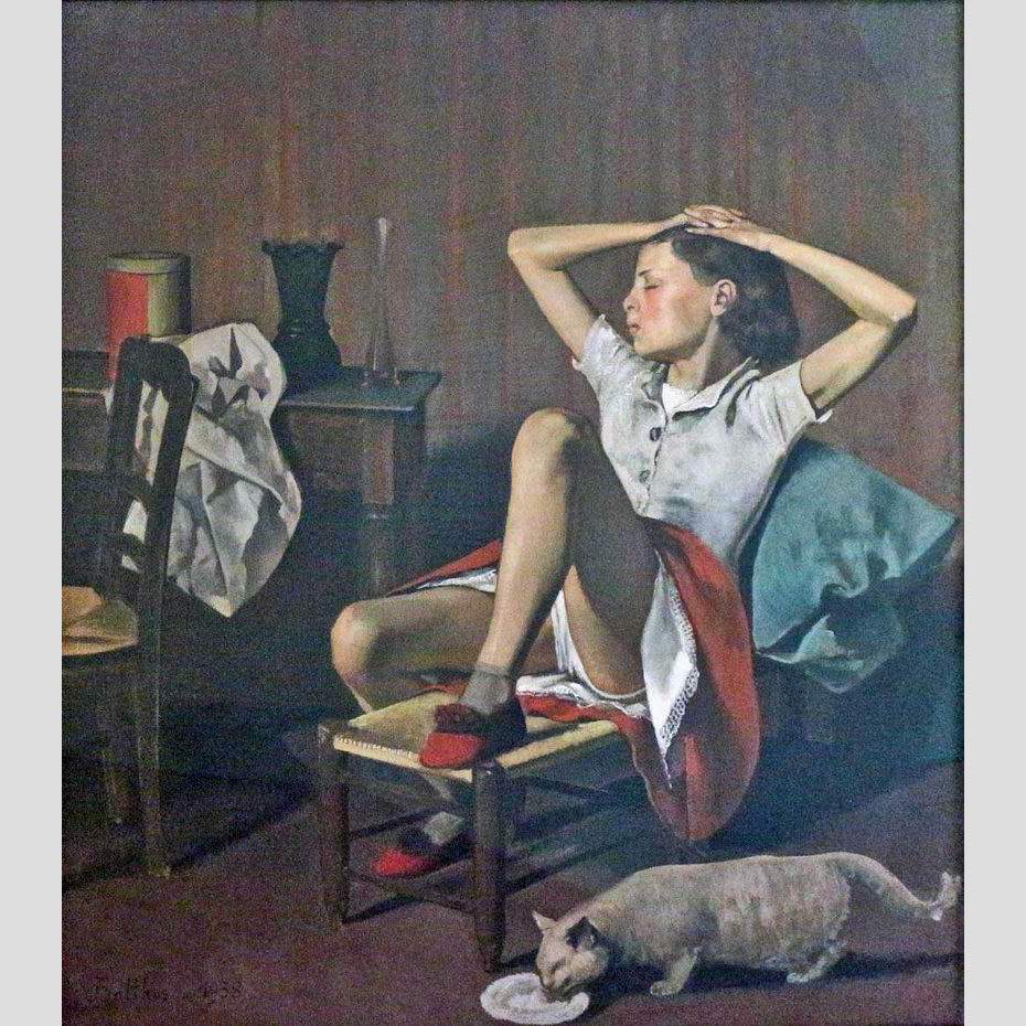 Balthus. Therese Dreaming. 1938