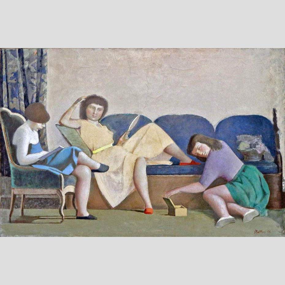 Balthus. The Tree Sisters. 1955