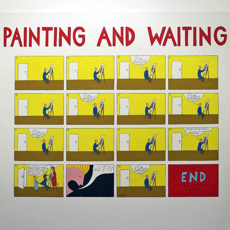 Марко Мяэтамм. Painting and Waiting. 2010