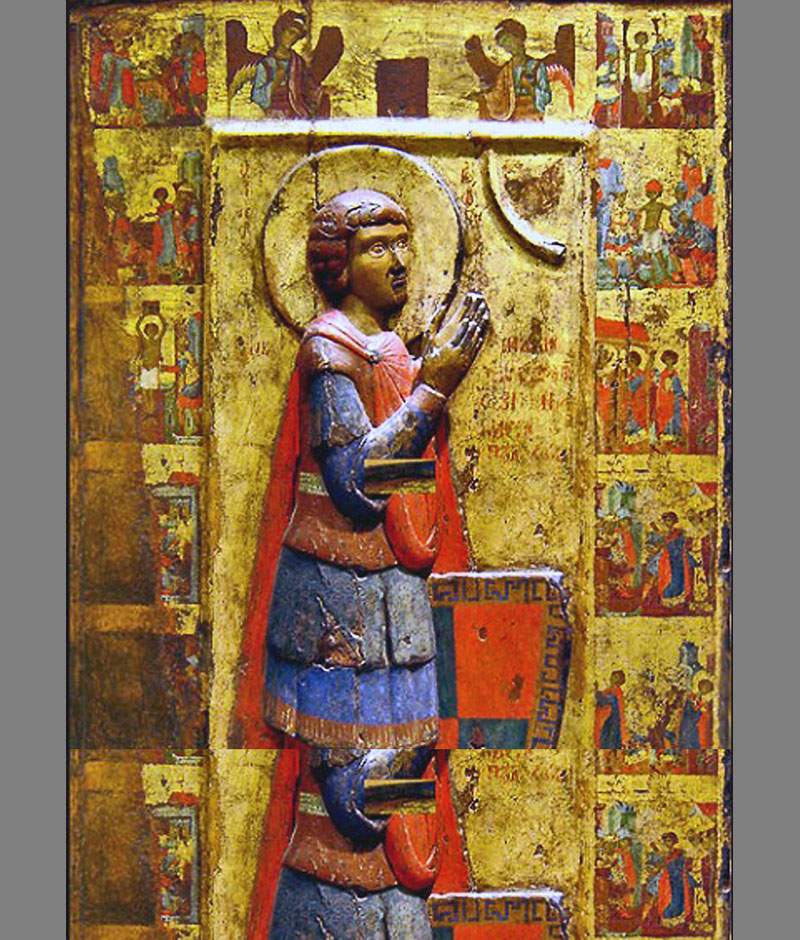 Великомученик Георгий со сценами жития