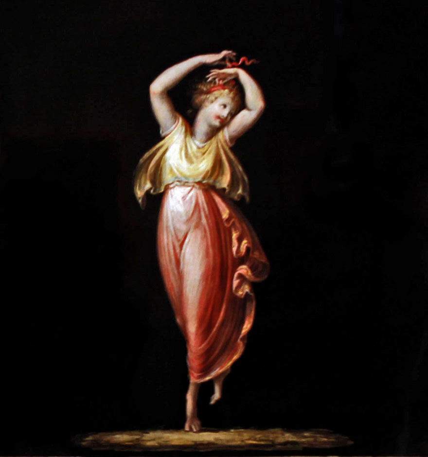 Антонио Канова. Танцовщица с поднятыми руками. 1798-1799