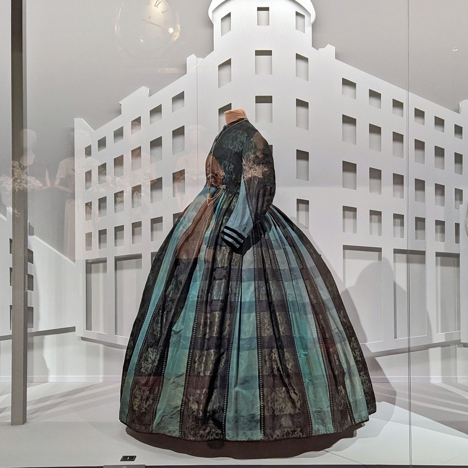 Дневное платье для беременной женщины. Россия. 1860-е