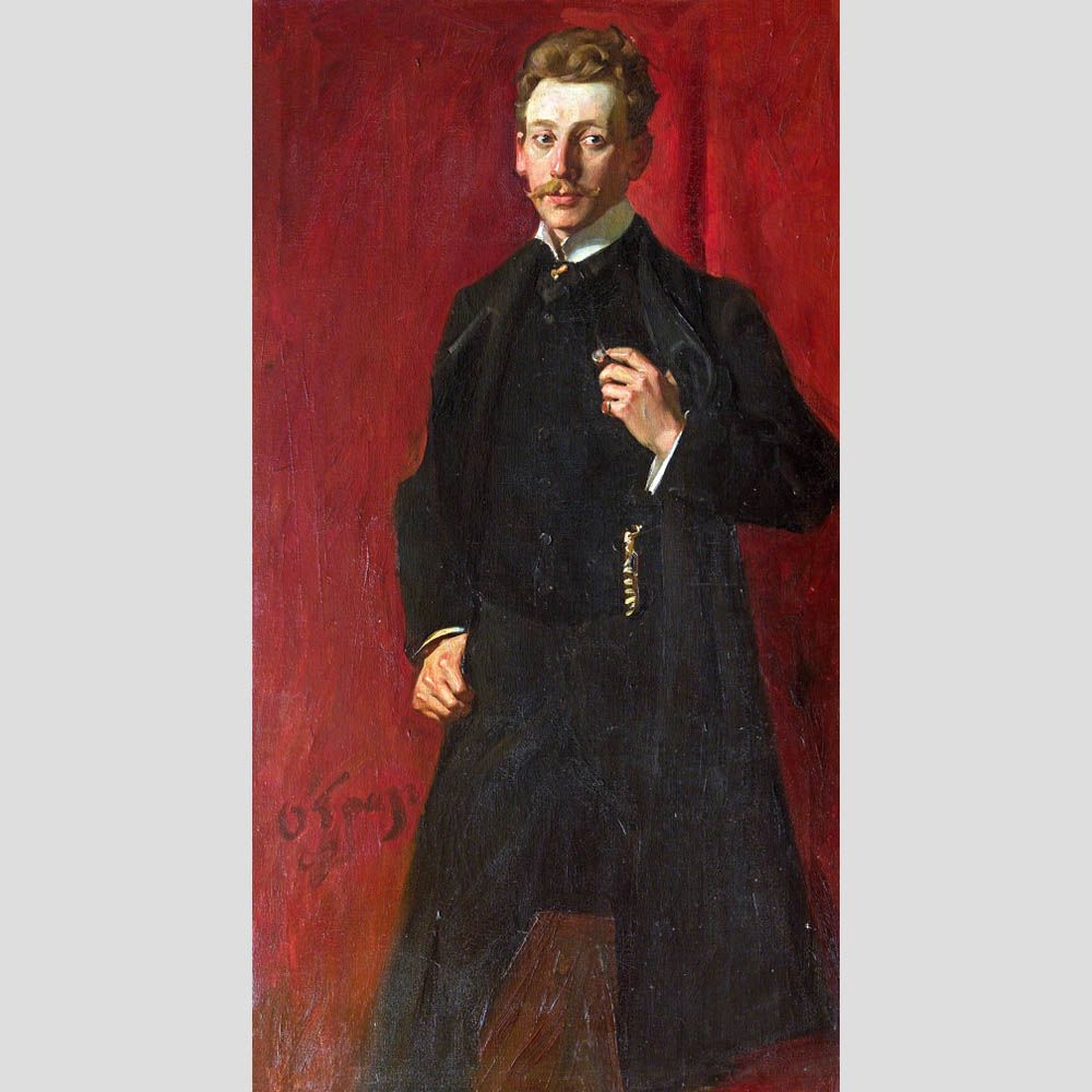 Осип Браз. Портрет молодого человека. 1902