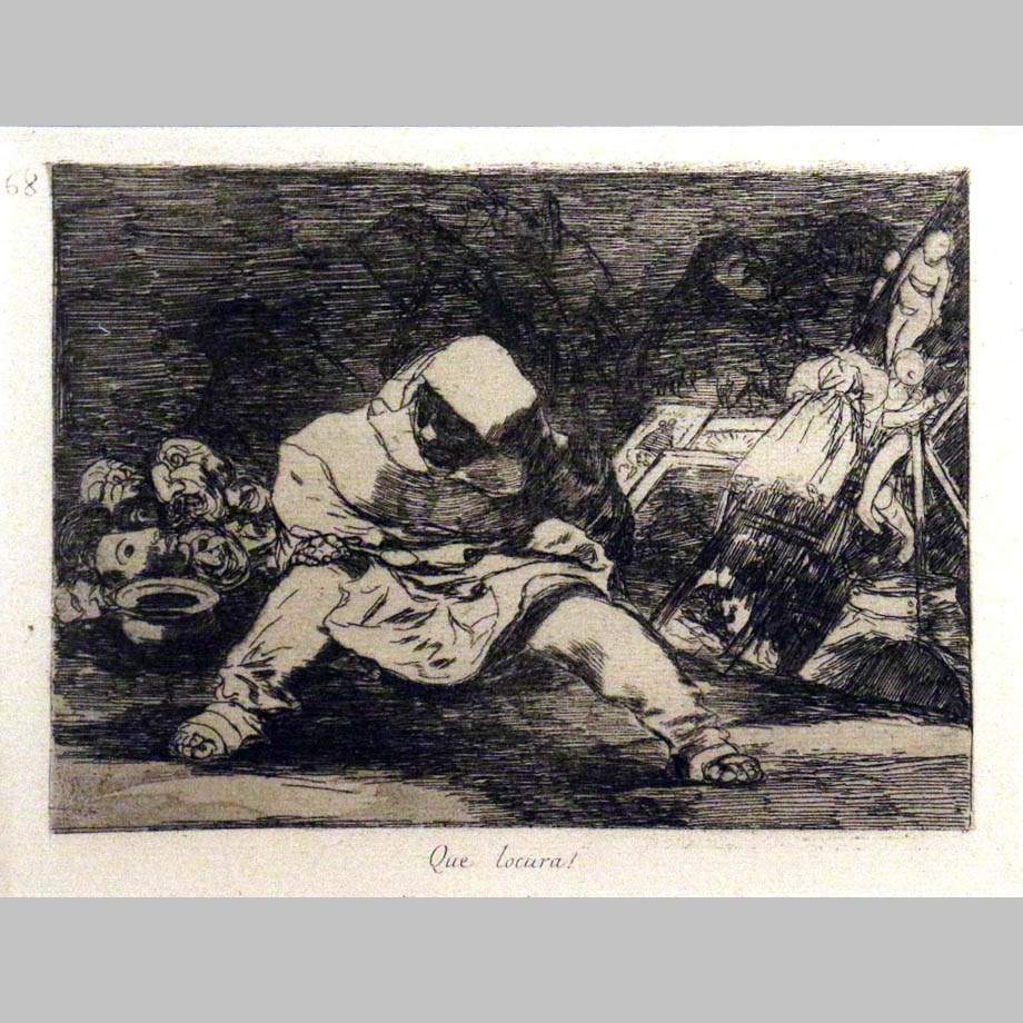 Франсиско Гойя. Какое безумие. 1799