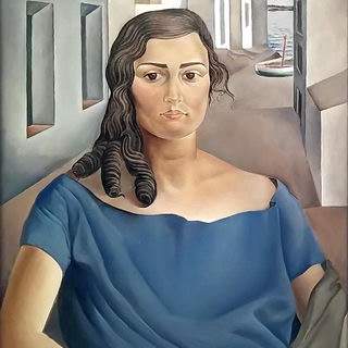 Salvador Dali. Portrait of My Sister. 1925