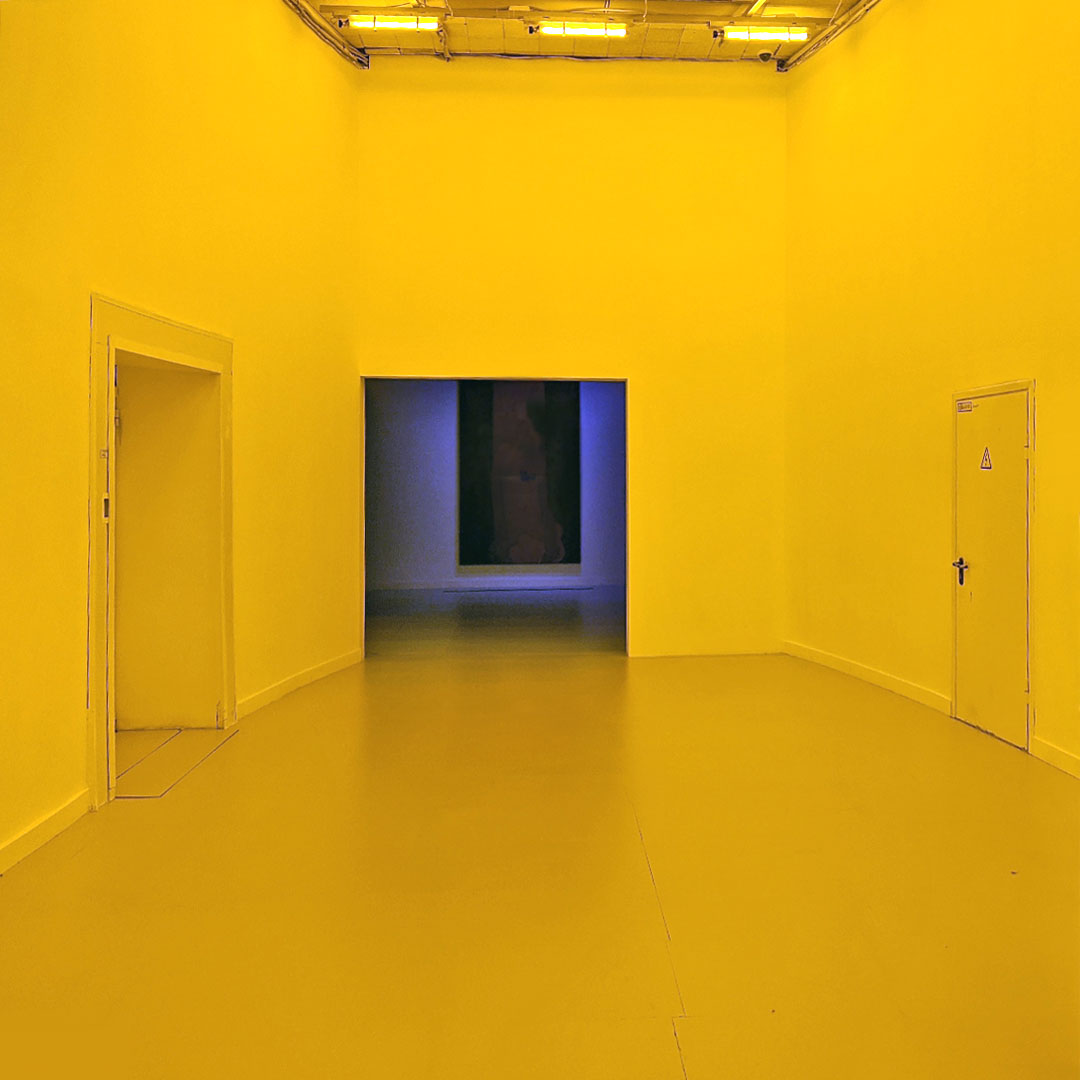Олафур Элиассон (DK). Желтый коридор. 1997
