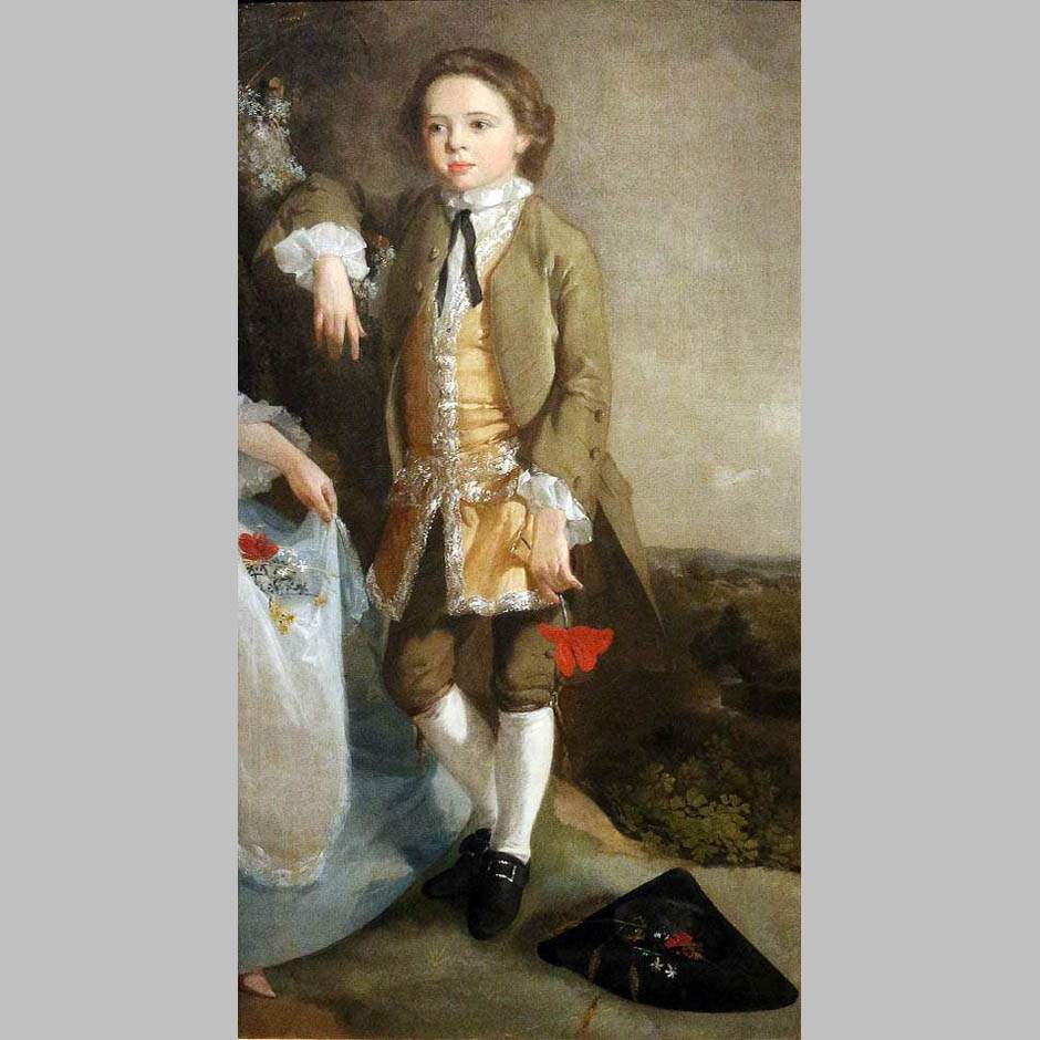 Томас Гейнсборо. Портрет мальчика. Ок. 1744