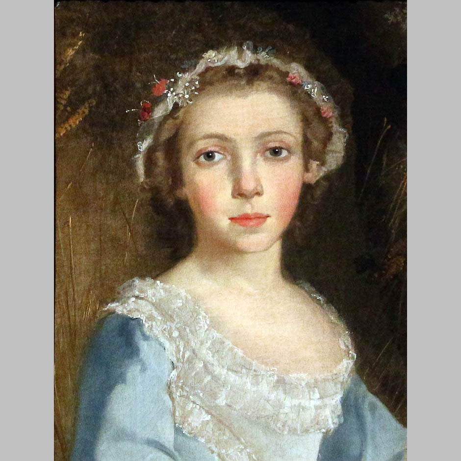 Томас Гейнсборо. Портрет девочки. Ок 1744