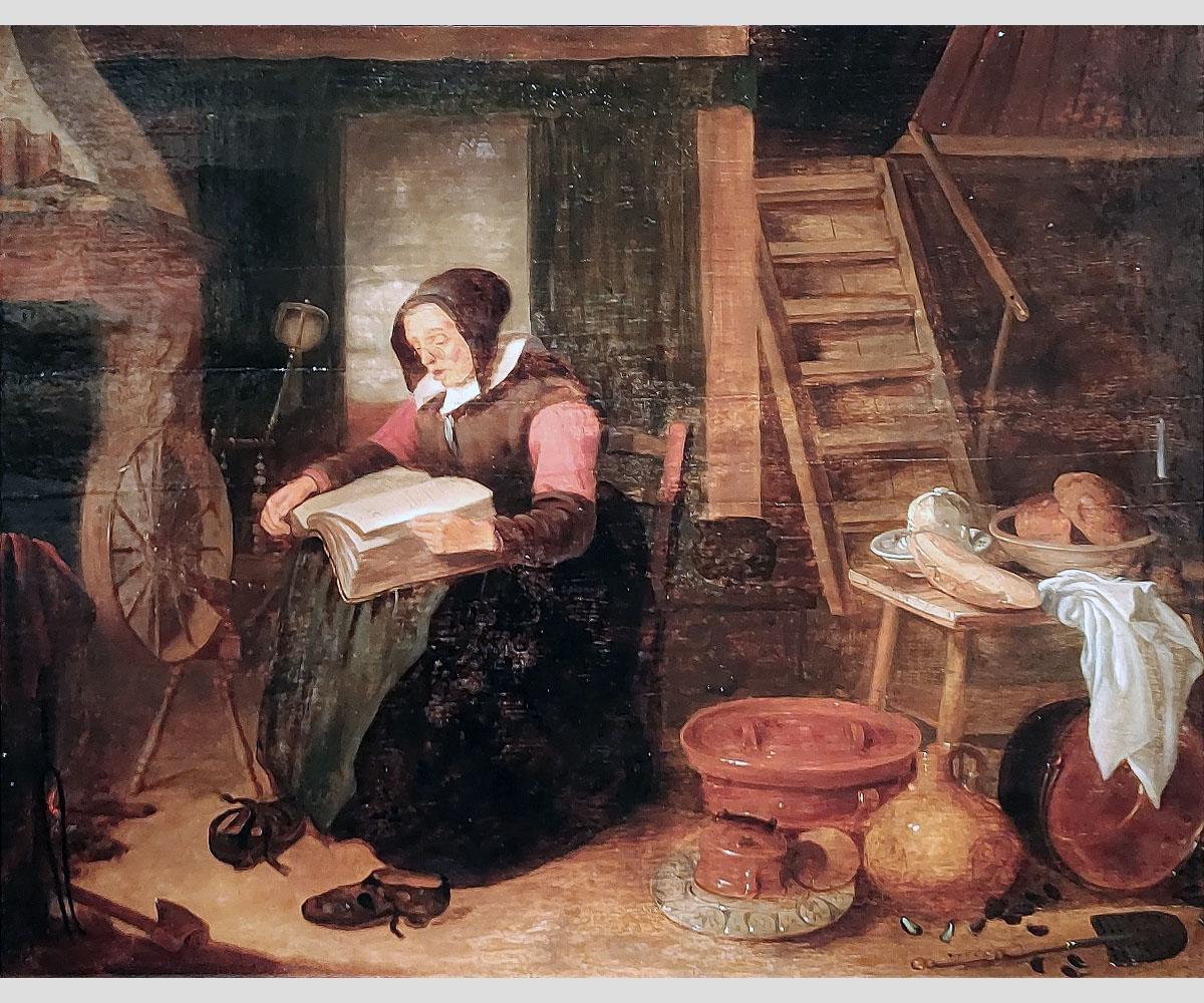 Квирин Герритс ван Брекеленкам. Читающая женщина. 1650-е