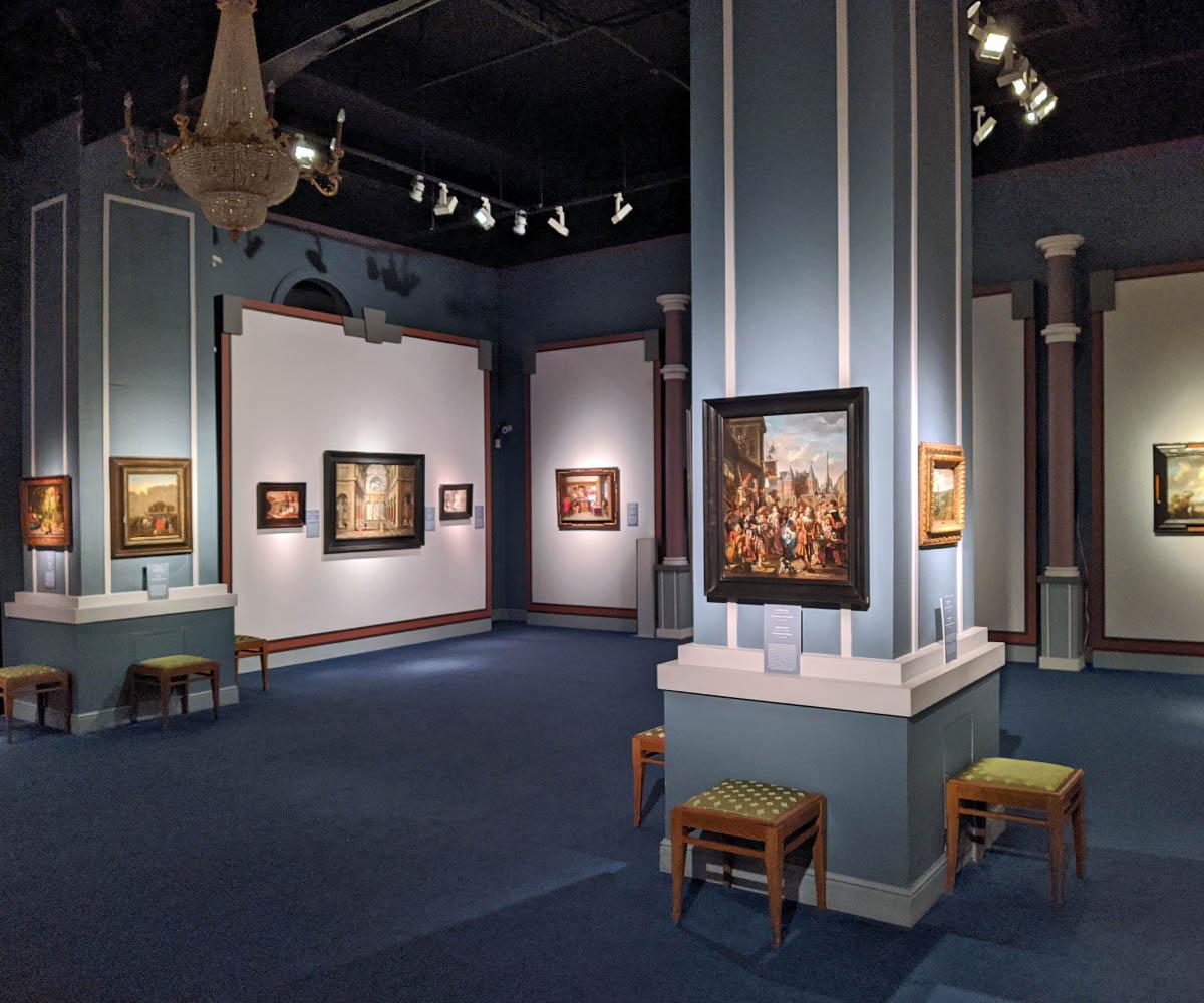 Зал выставки «Золотой XVII век»