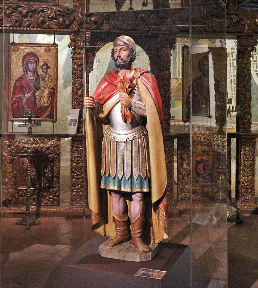 Великомученик Феодор Тирон. Кон. XVIII - нач. XIX в. Великий Устюг