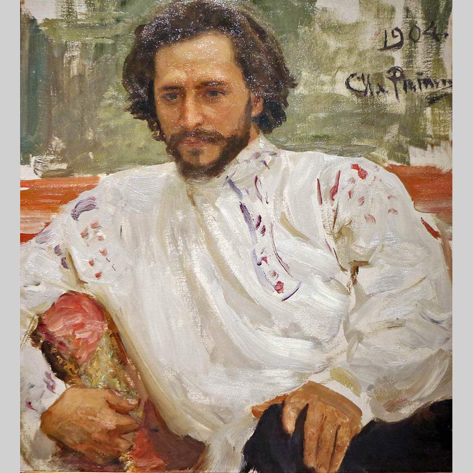 Илья Репин. Портрет Л.Н. Андреева. 1904