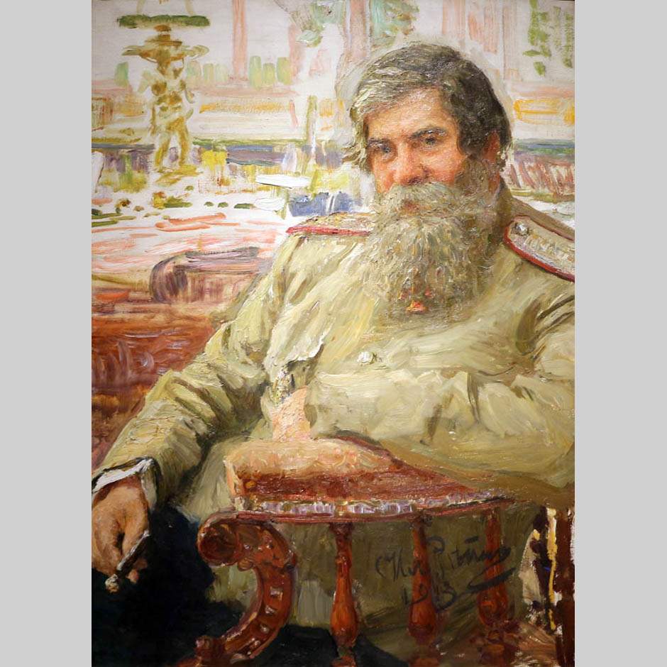 Илья Репин. Портрет В.М. Бехтерева. 1913
