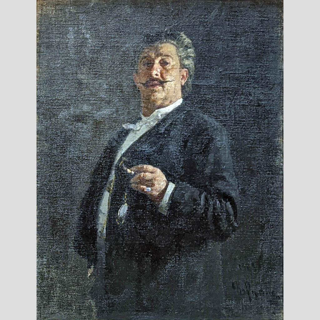 Илья Репин. Портрет М.О. Микешина. 1888