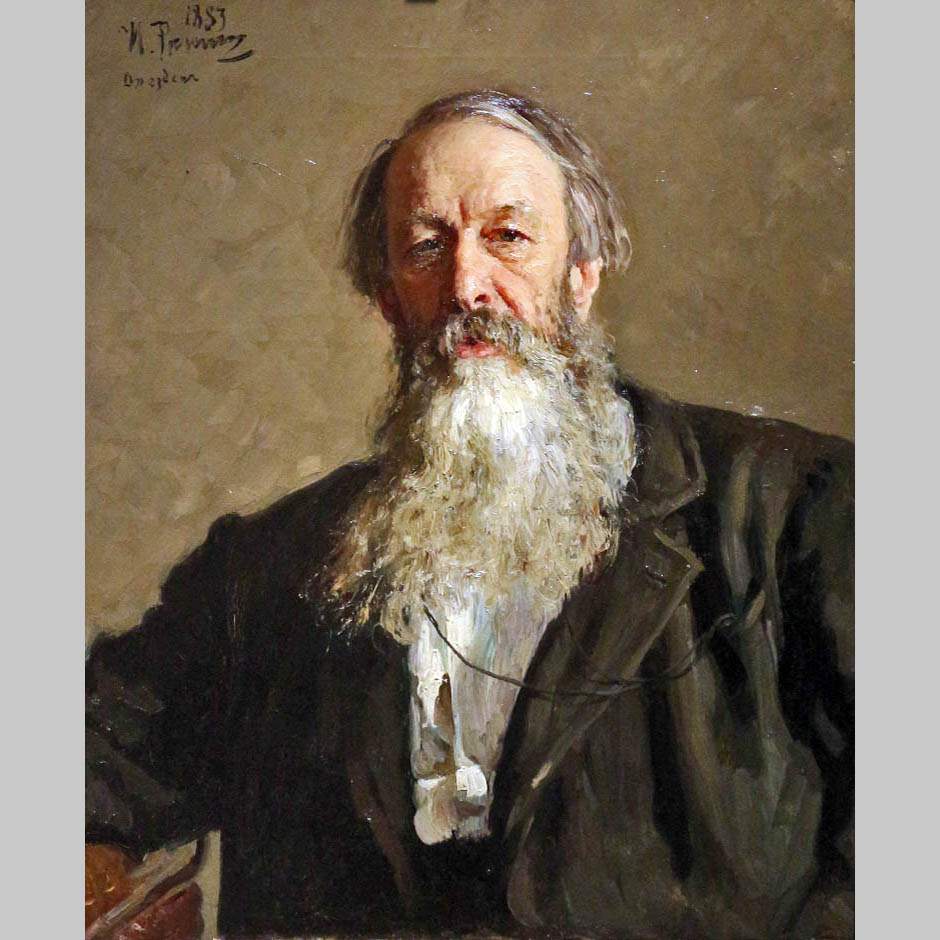 Илья Репин. Портрет В.В. Стасова. 1883