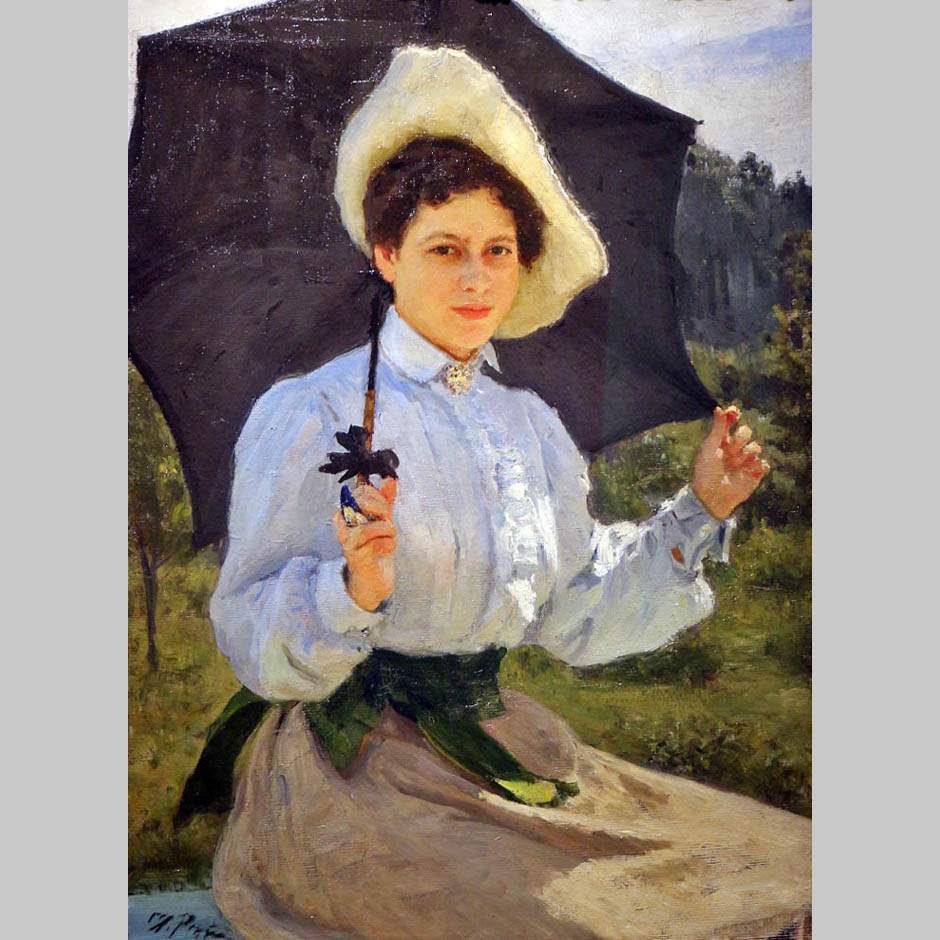 Илья Репин. На солнце. 1900