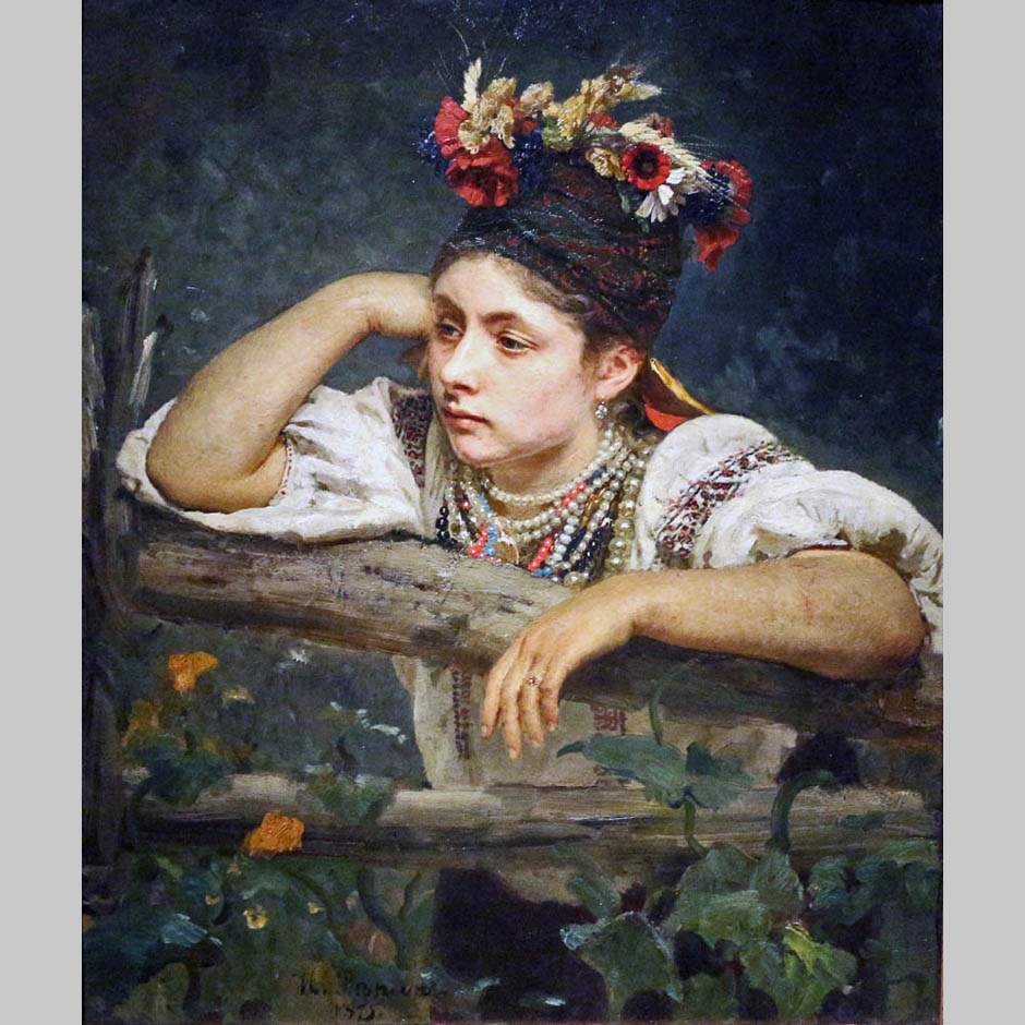 Илья Репин. Украинка. 1875