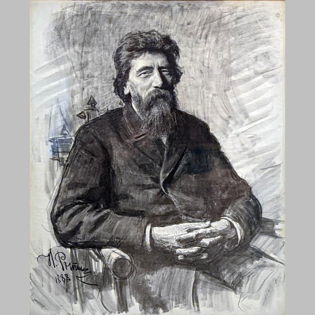 Илья Репин. Портрет А.И. Введенского. 1888