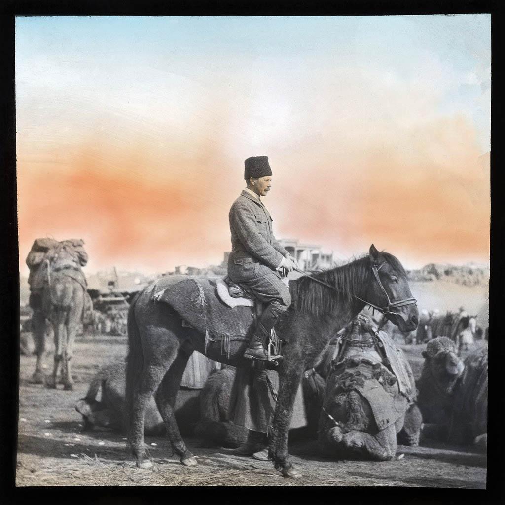 Карл Элоф Берггрен в туркестанском торговом караване