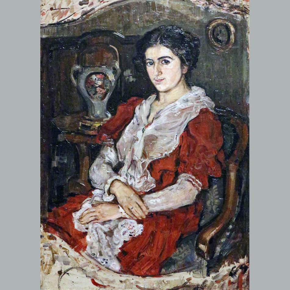 Oskar Kokoschka. Natalie Baczewski. 1907