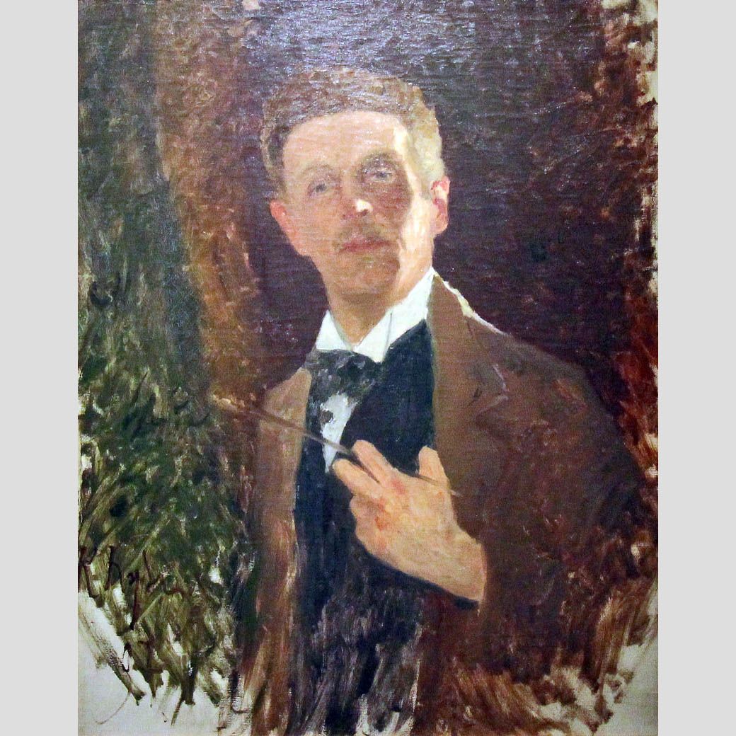 Константин Кузнецов. Автопортрет . 1897