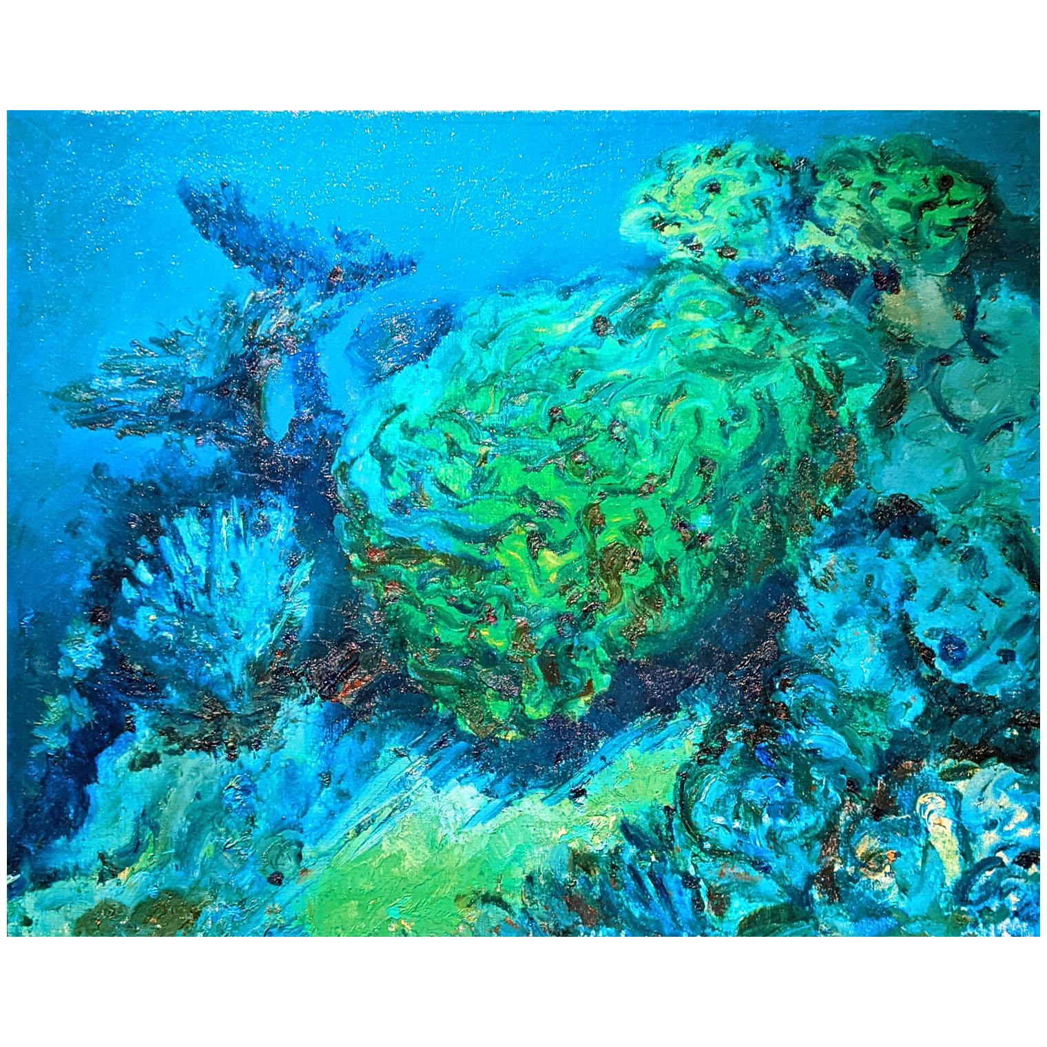 Денис Лотарев. Зеленый коралл. Красное море. 2013