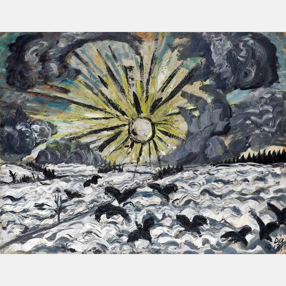 Otto Dix. Sunrise. 1913