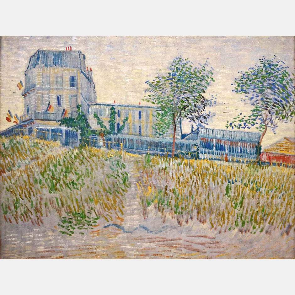 Vincent van Gogh. Restaurant de la Sirene in Asnieres. 1887