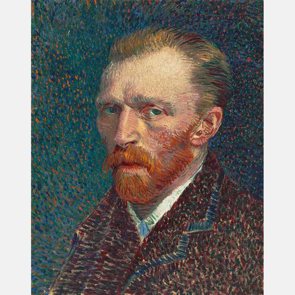 Vincent van Gogh. Self-Portrait. 1887