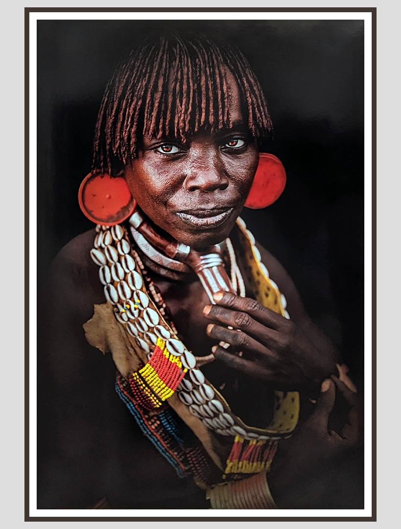 Ольга Мичи. Портрет женщины. Народ хамар. Эфиопия. 2018