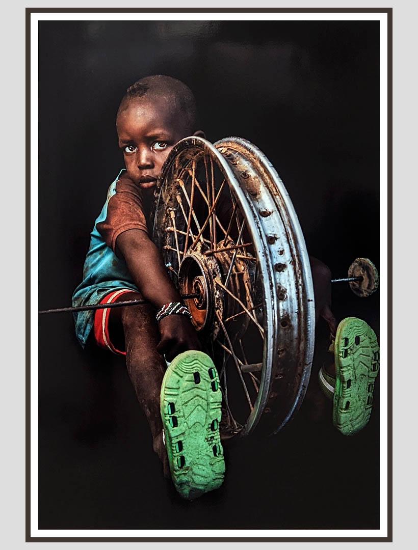 Ольга Мичи. Портрет мальчика. Народ каро. Эфиопия. 2018