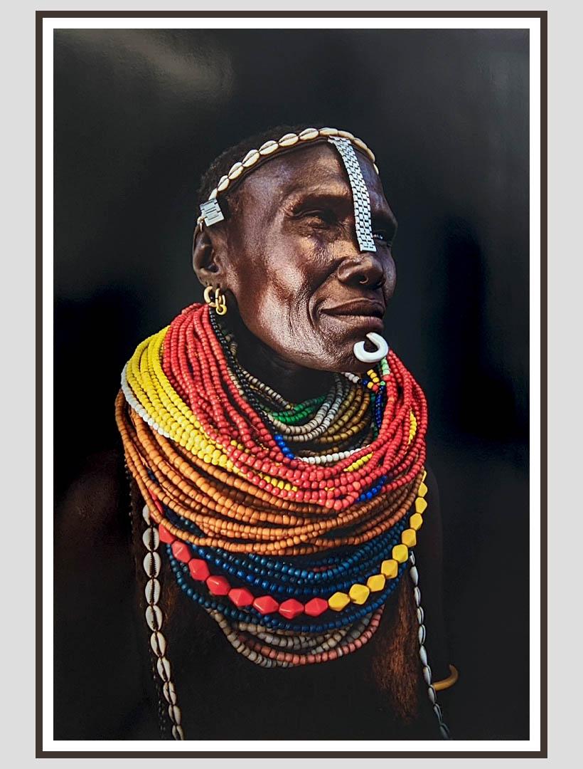 Ольга Мичи. Портрет женщины. Народ каро. Эфиопия. 2018