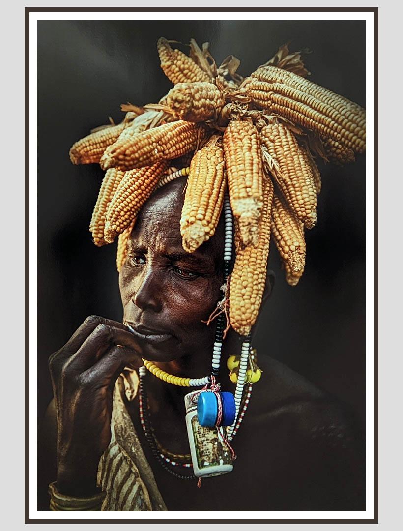 Ольга Мичи. Портрет женщины. Народ мурси. Эфиопия. 2018
