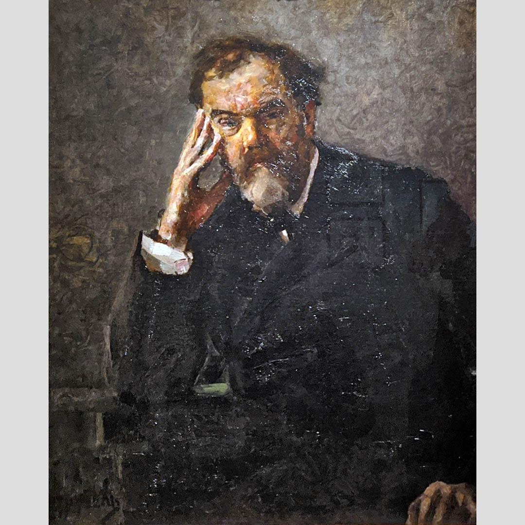 Михаил Врубель. Портрет П.П. Кончаловского. 1890-1891