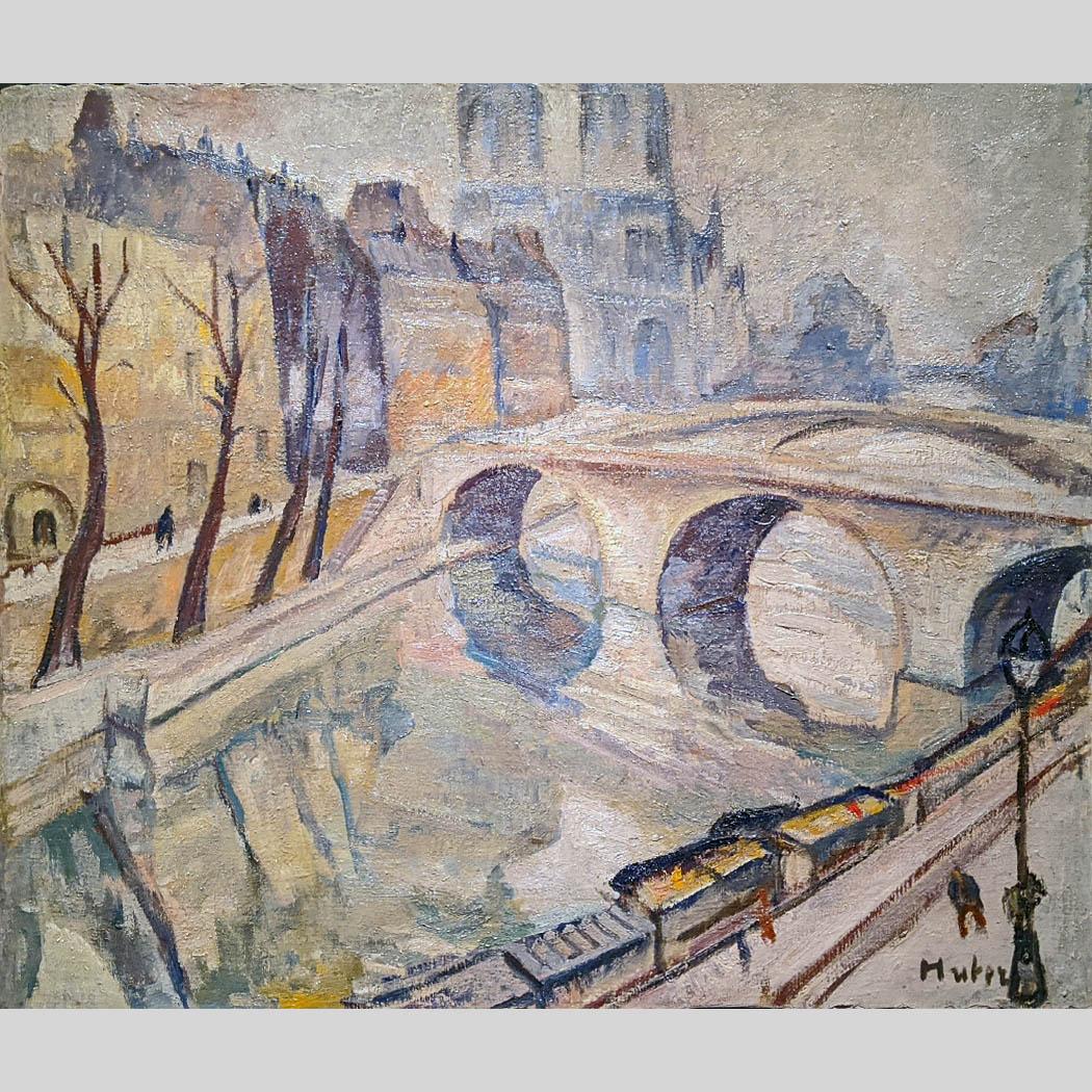 Мела Мутер. Мост Сен-Мишель и Нотр-Дам. 1925