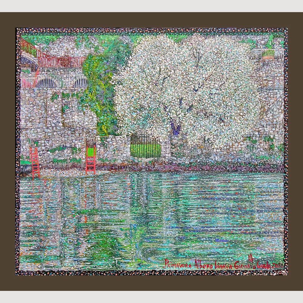Никита Макаров. Весна. Белое дерево. Гарньяно. 2020
