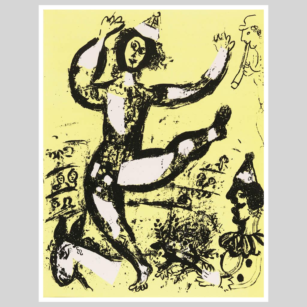 Марк Шагал. Цирк. 1960