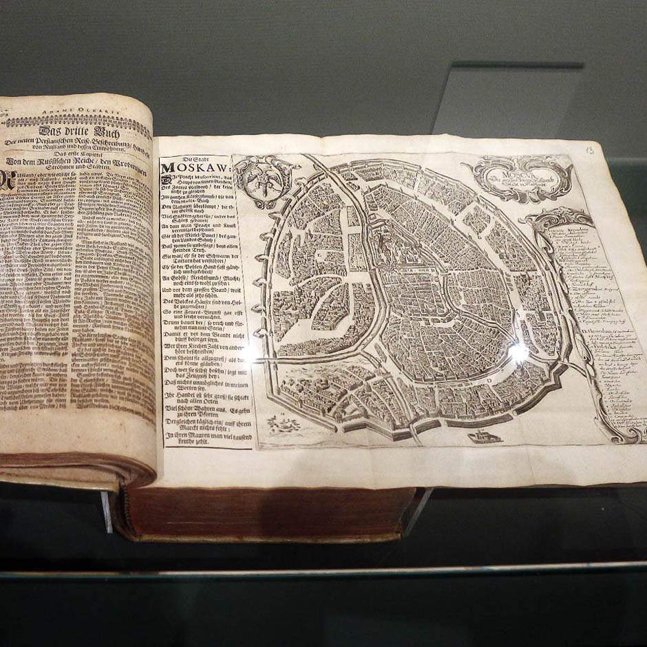 Описание путешествия Адама Олеария в Московию и Персию. 1696, Гамбург