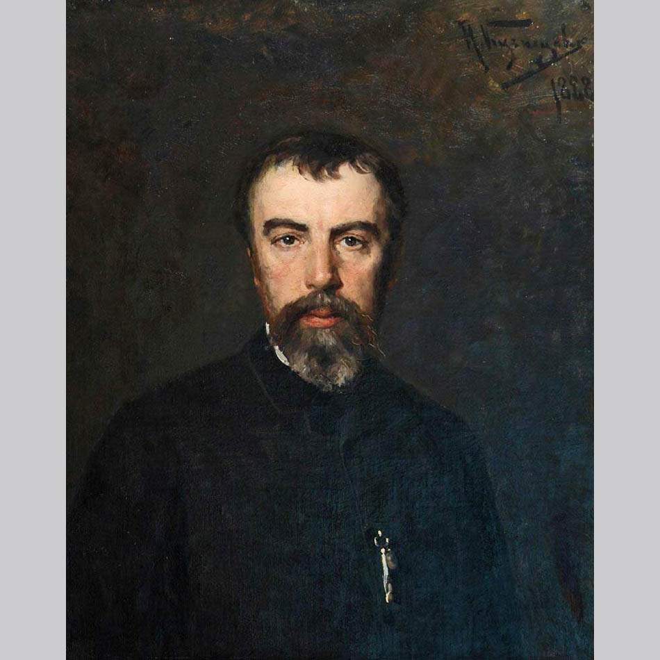 Николай Кузнецов. Портрет В.Д. Поленова. 1888