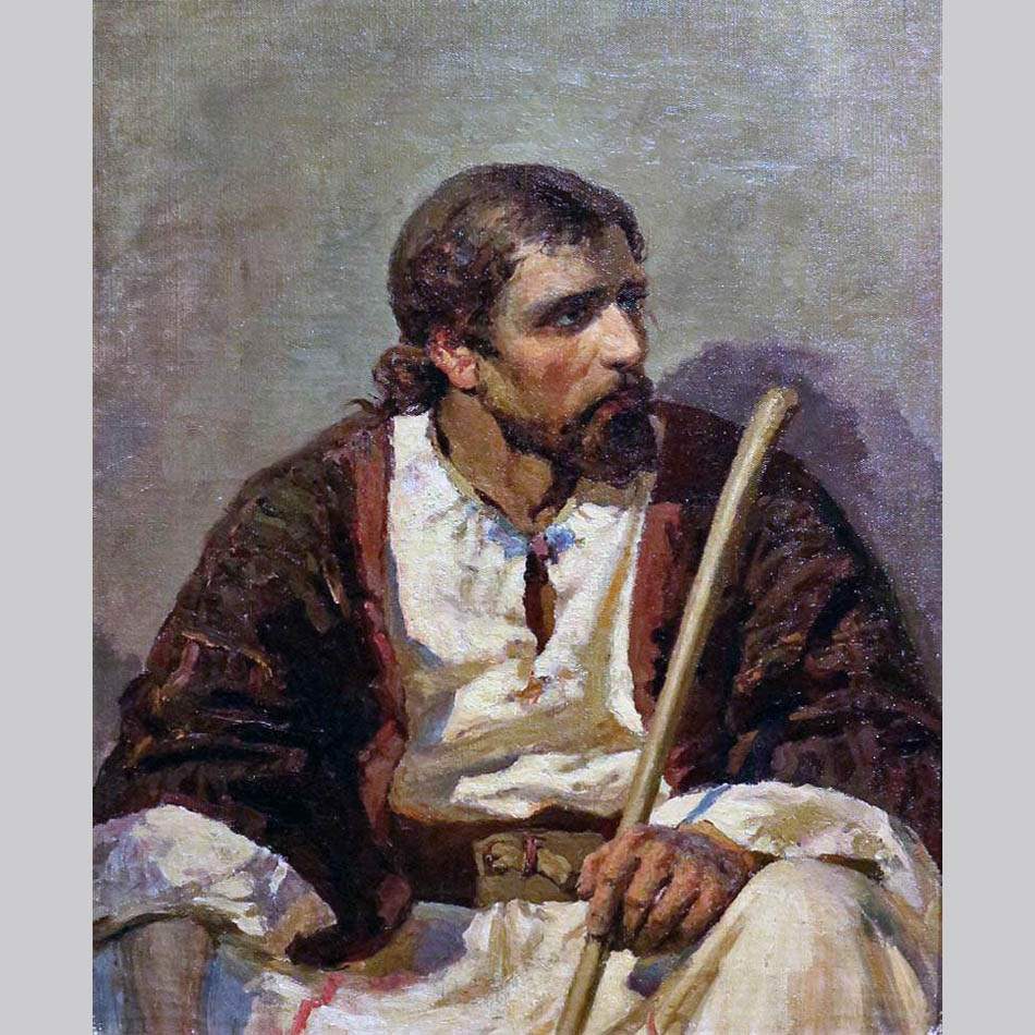Василий Поленов. Христос. Этюд. 1886