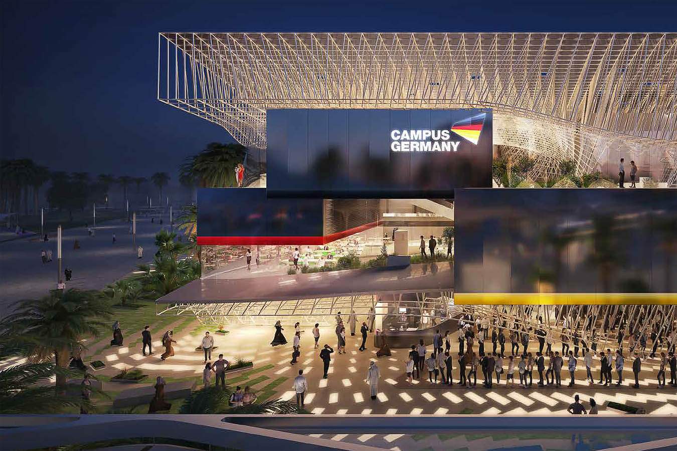 LAVA. German Pavilion EXPO 2020. Dubai, UAE
