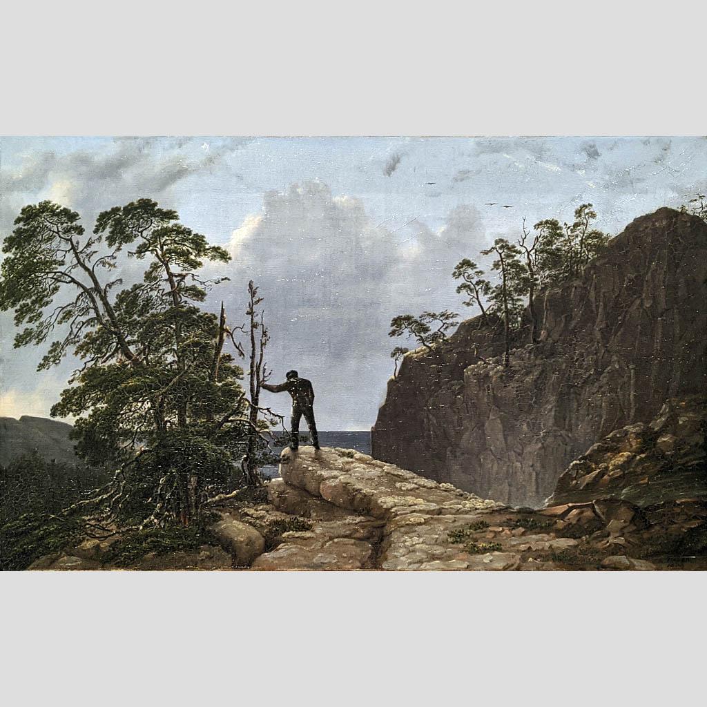 Август Маттиас Хаген. Горы. 1835