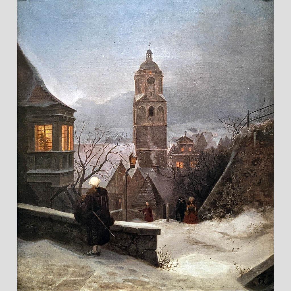 Эрнст Фердинанд Эме. Тихая ночь. 1832-1840