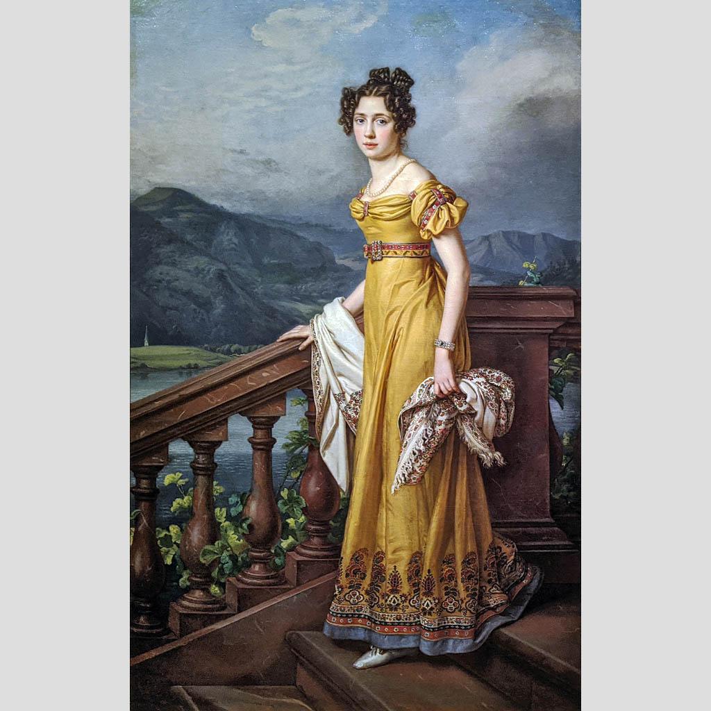 Йозеф Карл Штилер. Принцесса Амалия Августа Баварская. 1823